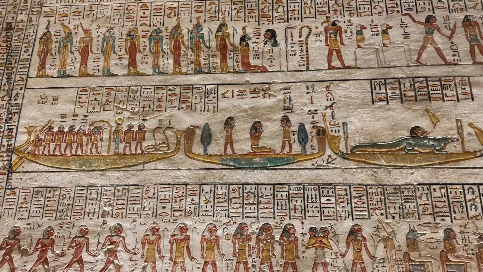 Relief of the Amduat in Tomb of Ramesses V–VI, Valley of the Kings