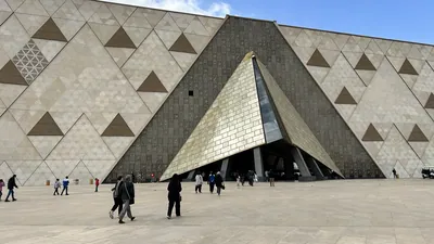 Grand Egyptian Museum in Giza, Egypt