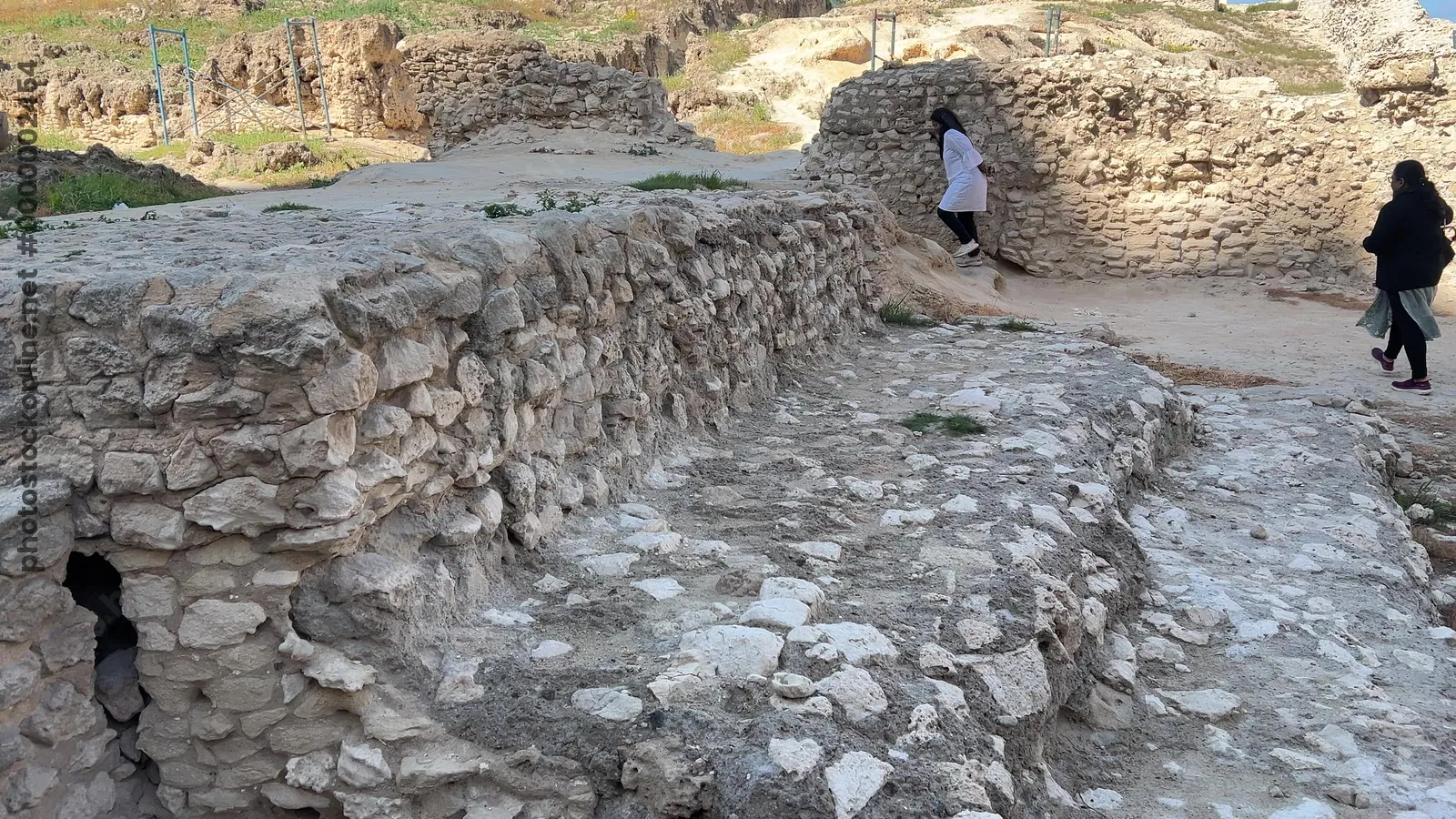 Pompeys Pillar at the Serapeum of Alexandria in E
