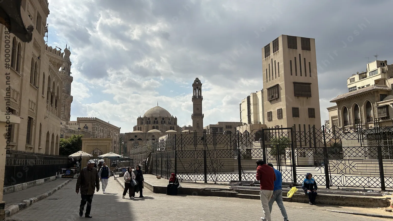 Abo El Dahab Mosque near Khan el-Khalili in historic Cairo, Egypt
