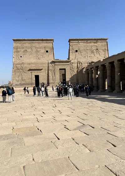 Temple of Isis on Agilkia Island, Aswan, Egypt