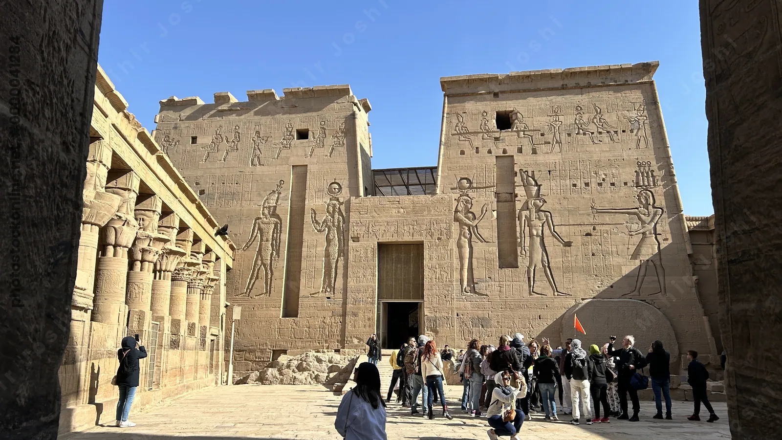 Temple of Isis on Agilkia Island, Aswan, Egypt
