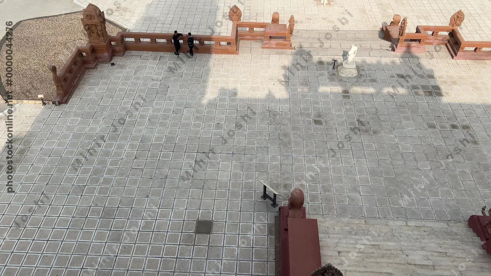 Heliopolis, Cairo, Egypt - Feb 4, 2024: Heliopolis Cairo , Egypt From The Top Of Baron Empain Palace Daylight Shot Video